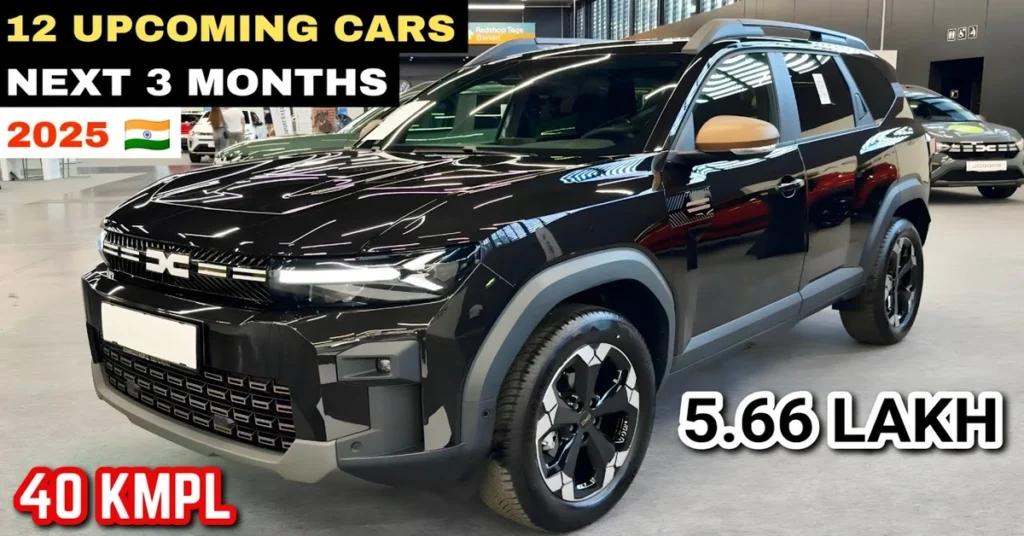 upcoming cars in India 2025