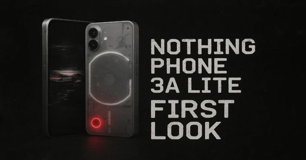 Nothing Phone 3A Lite