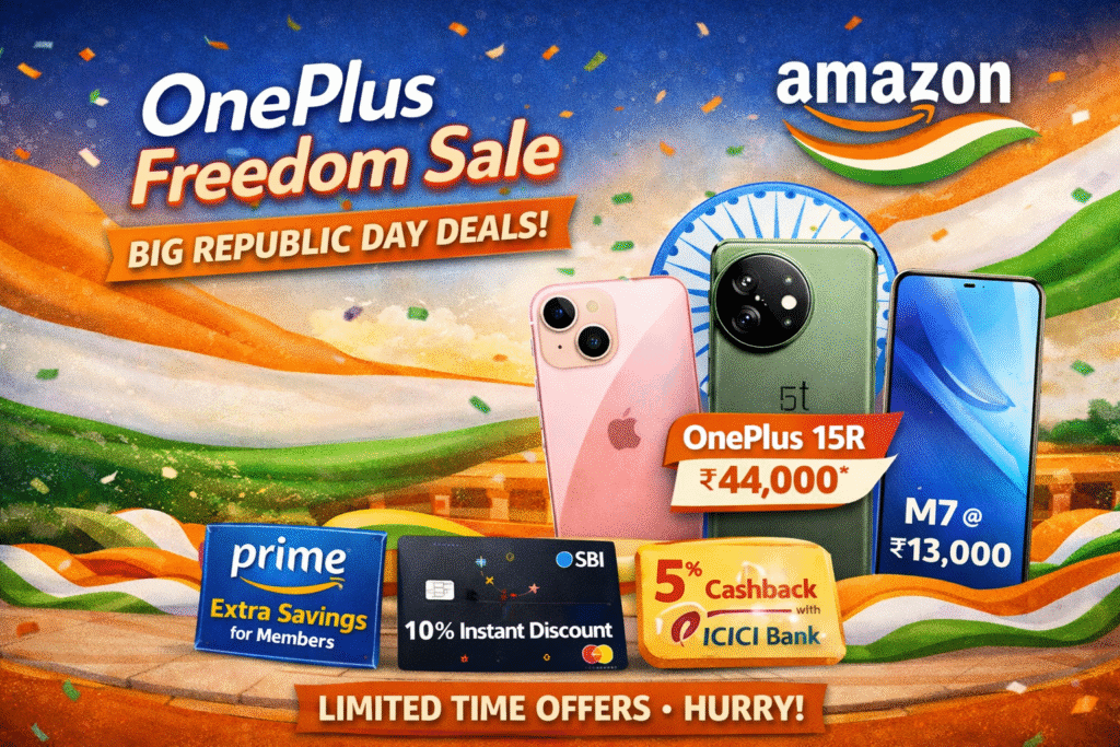 oneplus freedom sale discounts